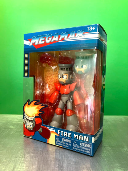 【新品】2024・JADA TOYS・MEGA MAN・FIRE MAN・Action Figure / ロックマン・ファイヤーマン・フィギュア