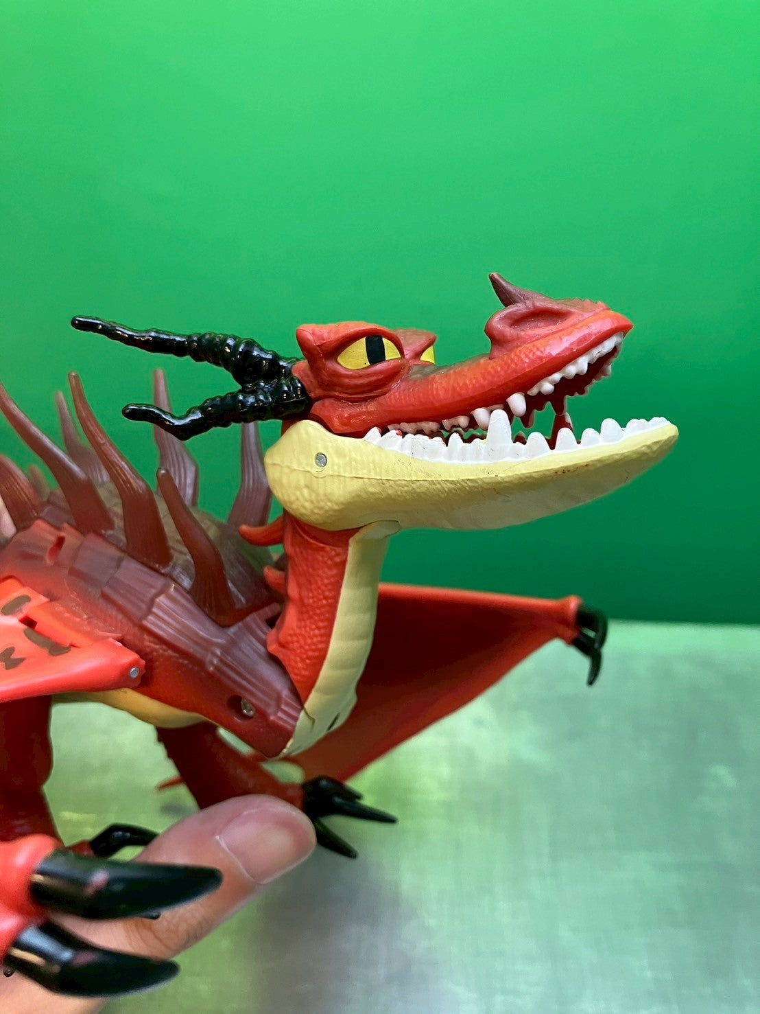 【音声&ライトギミック付き】How to Train Your Dragon・Hookfang / ヒックとドラゴン・フックファングドラゴン・フィギュア