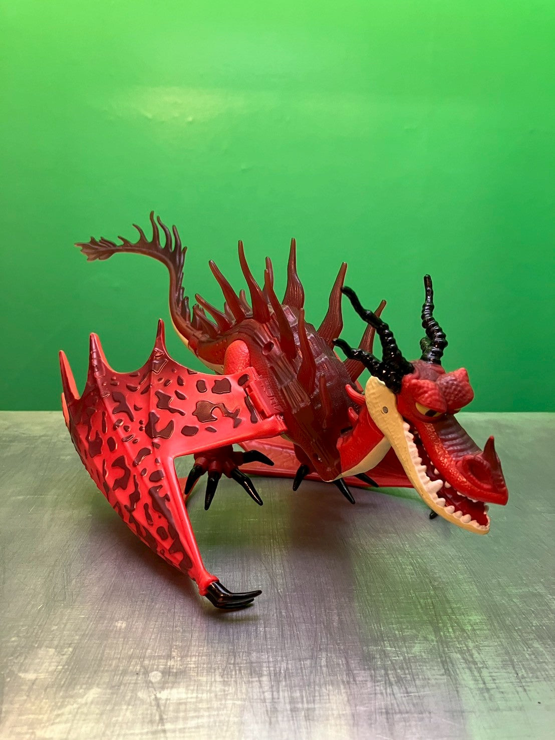 【音声&ライトギミック付き】How to Train Your Dragon・Hookfang / ヒックとドラゴン・フックファングドラゴン・フィギュア