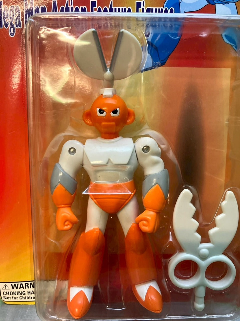 1995・BANDAI・MEGA MAN・CUT MAN・Action Figure / バンダイ・カットマン・フィギュア
