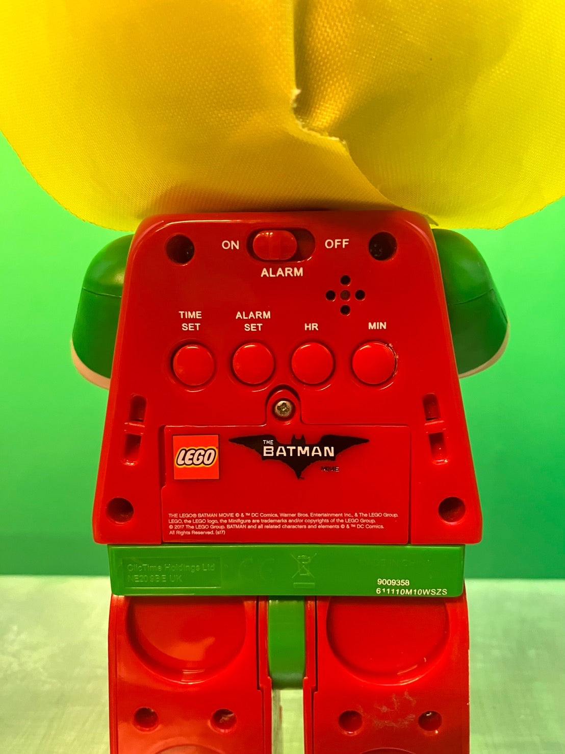 LEGO・Batman Movie・Robin・Minifigure Clock / レゴ・バットマン・ロビン・目覚まし時計