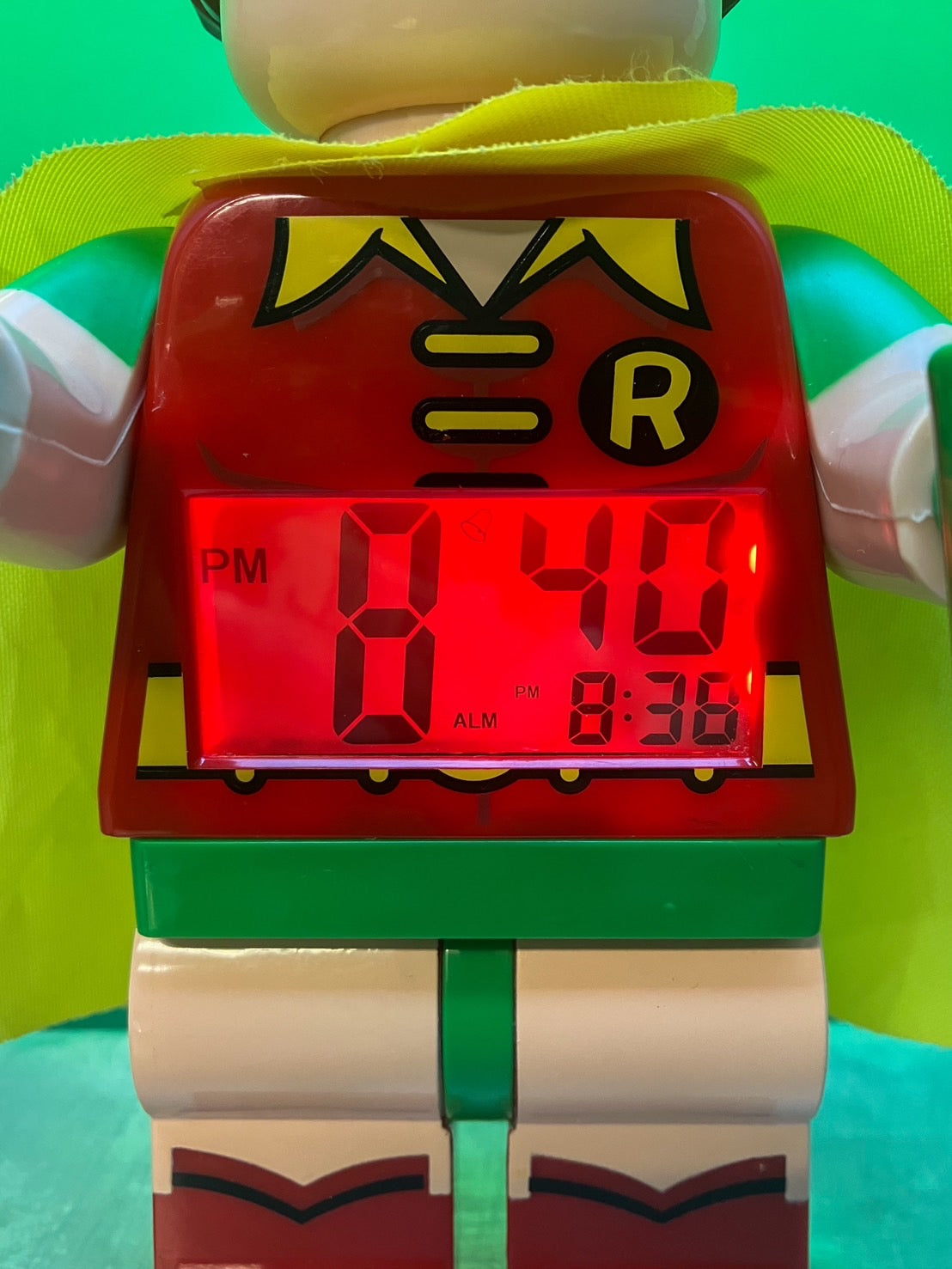 LEGO・Batman Movie・Robin・Minifigure Clock / レゴ・バットマン・ロビン・目覚まし時計