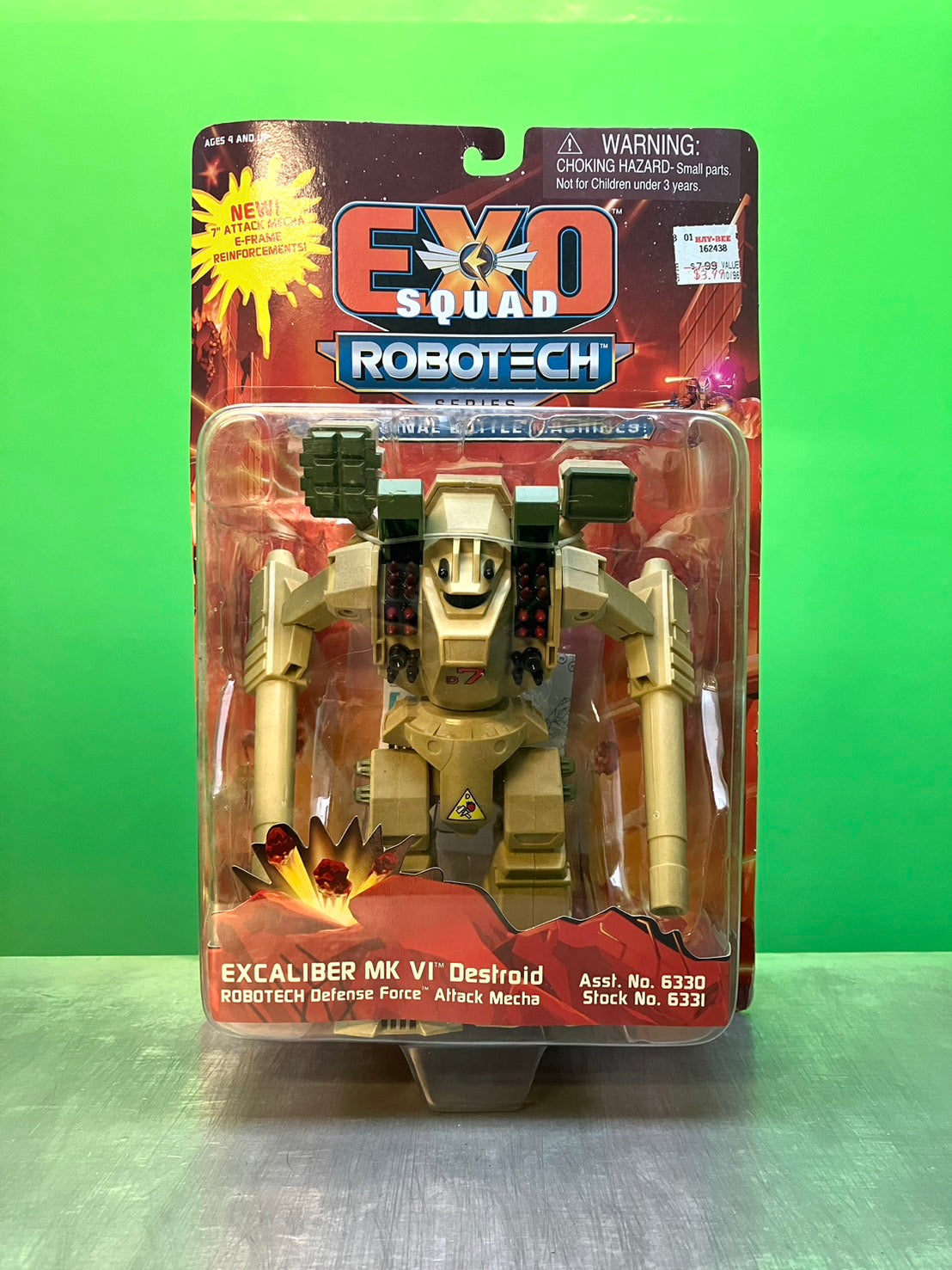 1994・EXO SQUAD ROBOTECH・EXCALIBER MK VI / エクソスクワッド ロボテック・エクスカリバー・フィギュア