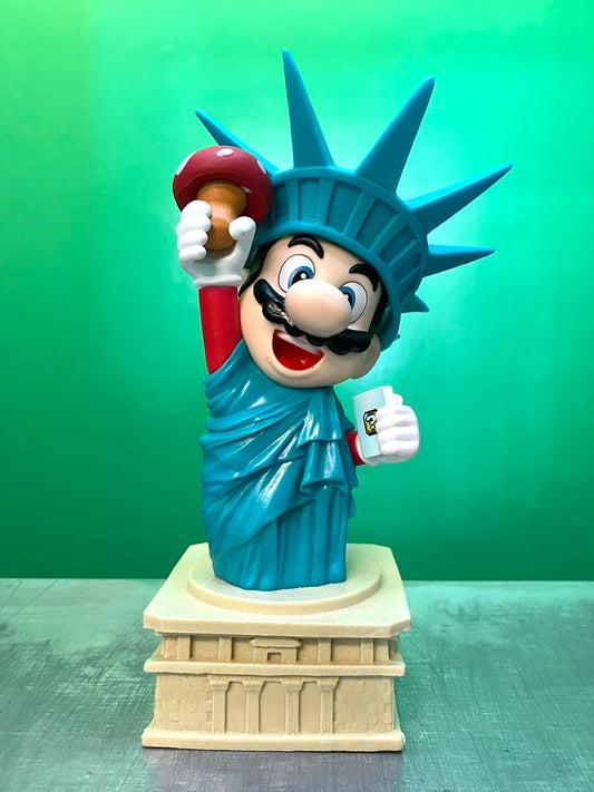 Super Mario・Liberty Mario・Figure / スーパーマリオ・リバティーマリオ・自由の女神・フィギュア