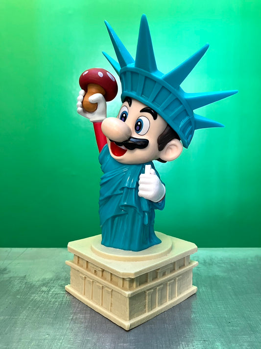 Super Mario・Liberty Mario・Figure / スーパーマリオ・リバティーマリオ・自由の女神・フィギュア
