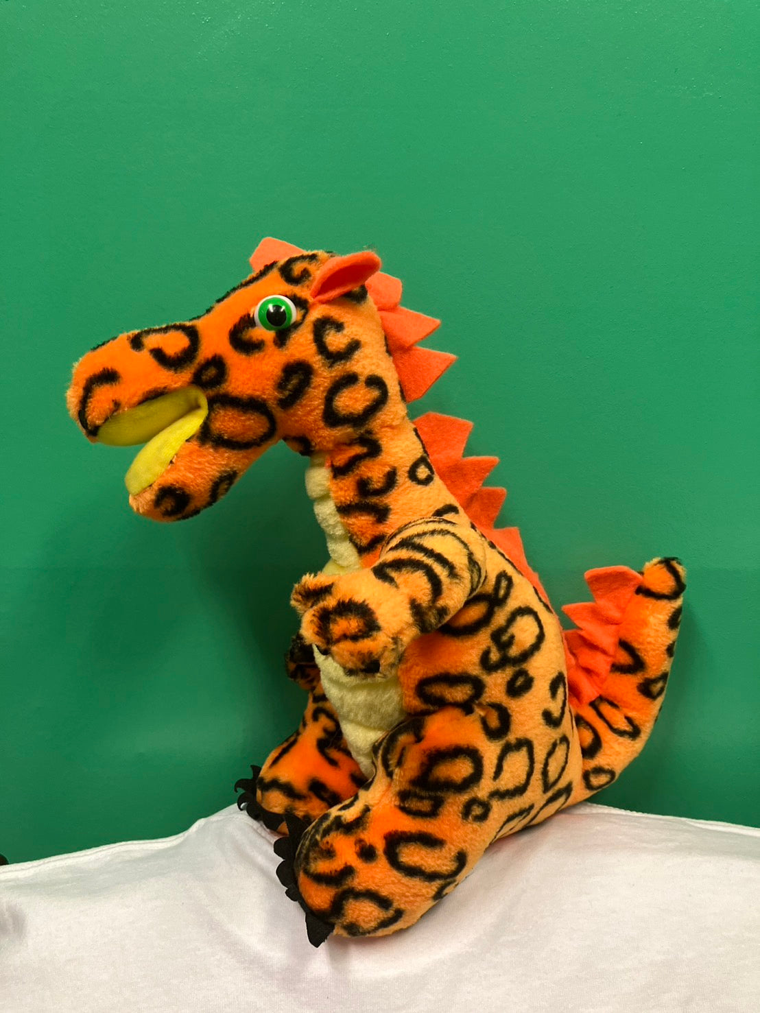 PMS・Orange Dragon・Plush / オレンジ・豹柄・ドラゴン・ぬいぐるみ