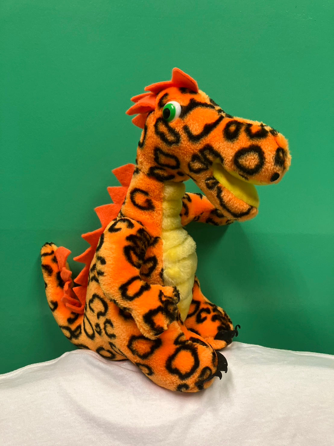PMS・Orange Dragon・Plush / オレンジ・豹柄・ドラゴン・ぬいぐるみ