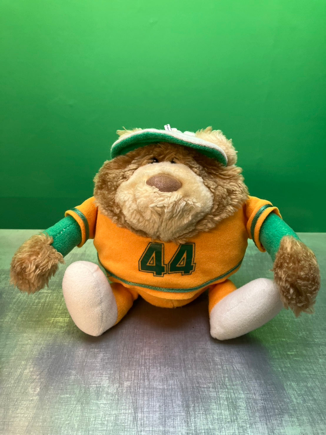 1987・Mattel・Emotions・Reverziples・Plush / マテル・エモーションズ・熊・野球ボール・ぬいぐるみ