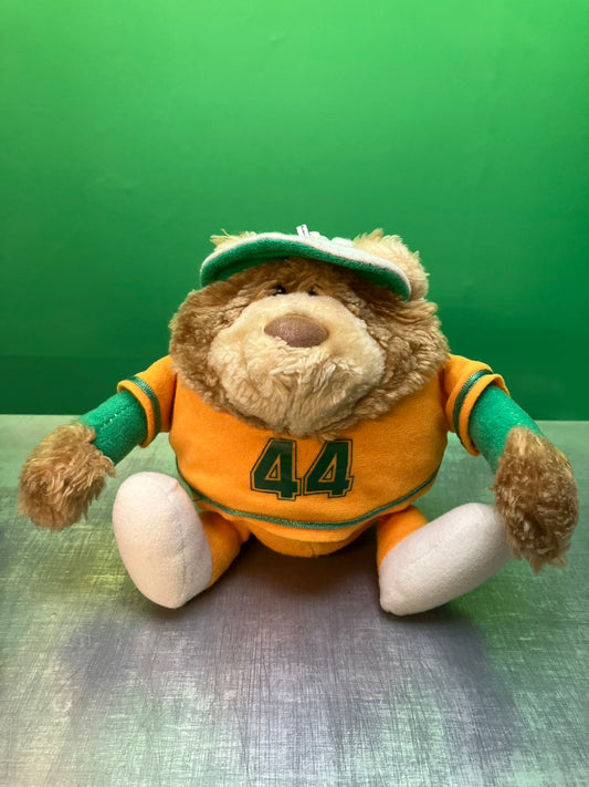 1987・Mattel・Emotions・Reverziples・Plush / マテル・エモーションズ・熊・野球ボール・ぬいぐるみ