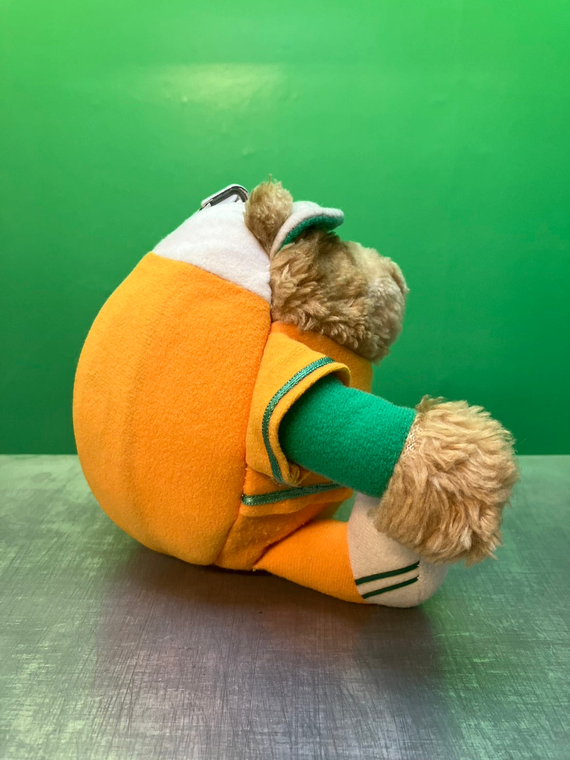 1987・Mattel・Emotions・Reverziples・Plush / マテル・エモーションズ・熊・野球ボール・ぬいぐるみ