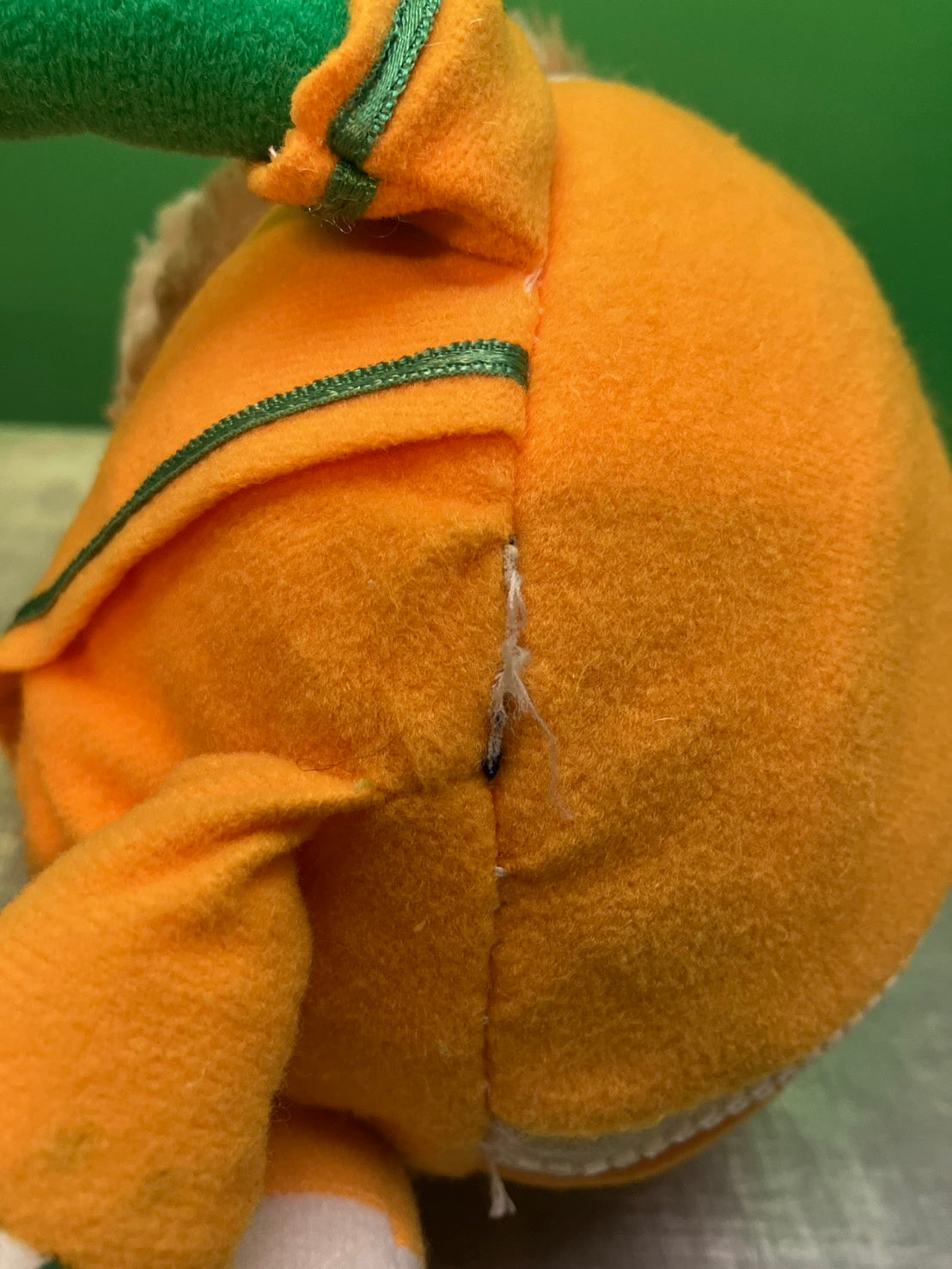 1987・Mattel・Emotions・Reverziples・Plush / マテル・エモーションズ・熊・野球ボール・ぬいぐるみ