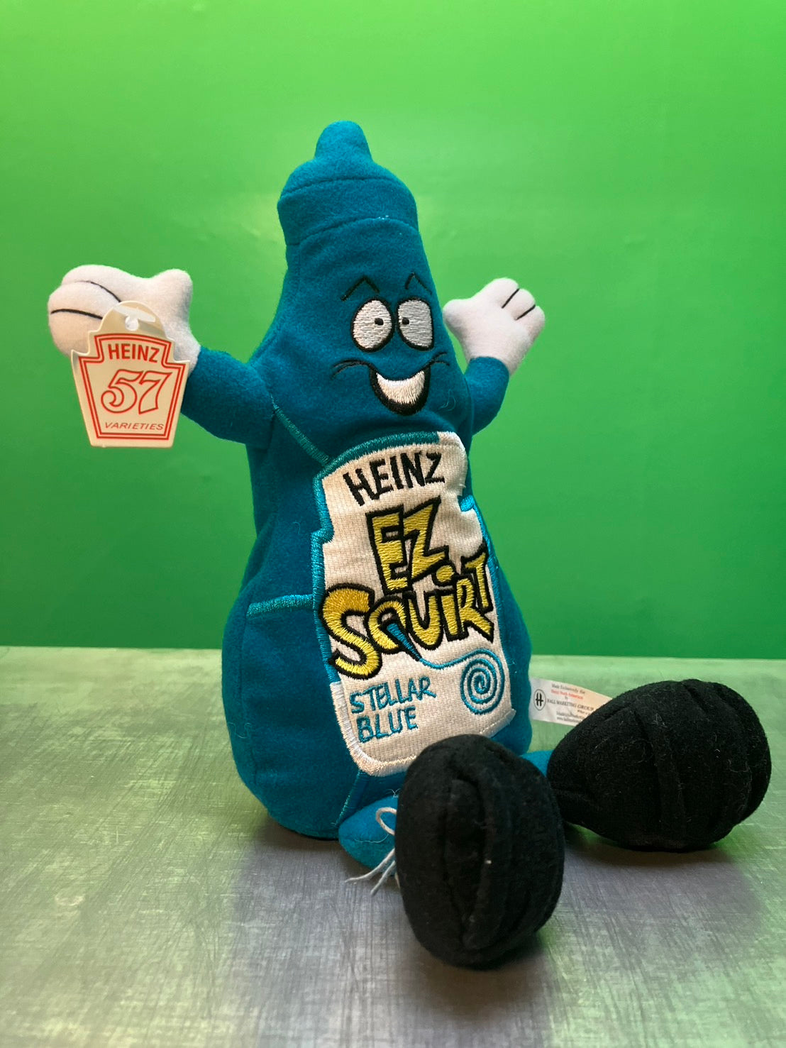 Heinz・EZ Squirt・Stellar Blue・Plush / ハインツ・イージースクワート・ステラーブルー・ぬいぐるみ