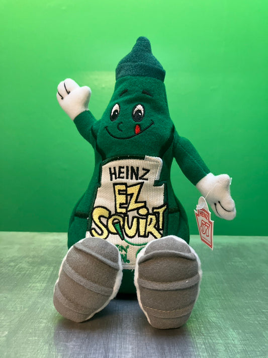 Heinz・EZ Squirt・Green・Plush / ハインツ・イージースクワート・グリーン・ぬいぐるみ