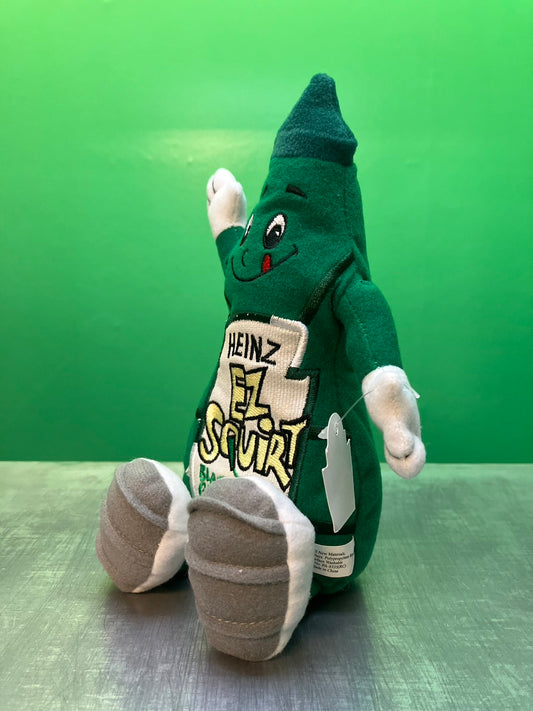 Heinz・EZ Squirt・Green・Plush / ハインツ・イージースクワート・グリーン・ぬいぐるみ