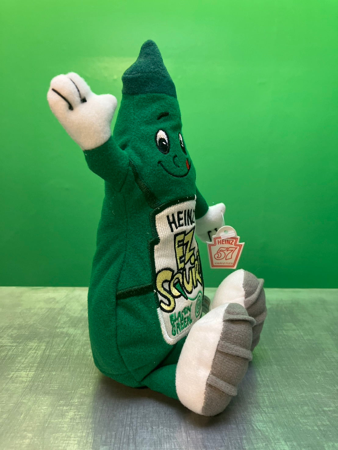 Heinz・EZ Squirt・Green・Plush / ハインツ・イージースクワート・グリーン・ぬいぐるみ