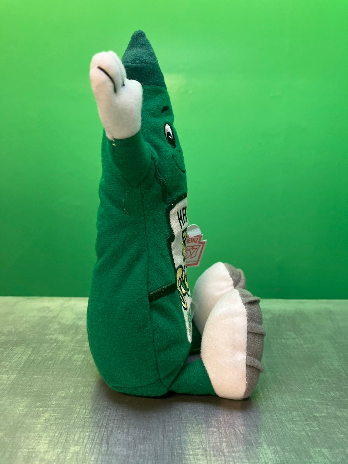 Heinz・EZ Squirt・Green・Plush / ハインツ・イージースクワート・グリーン・ぬいぐるみ