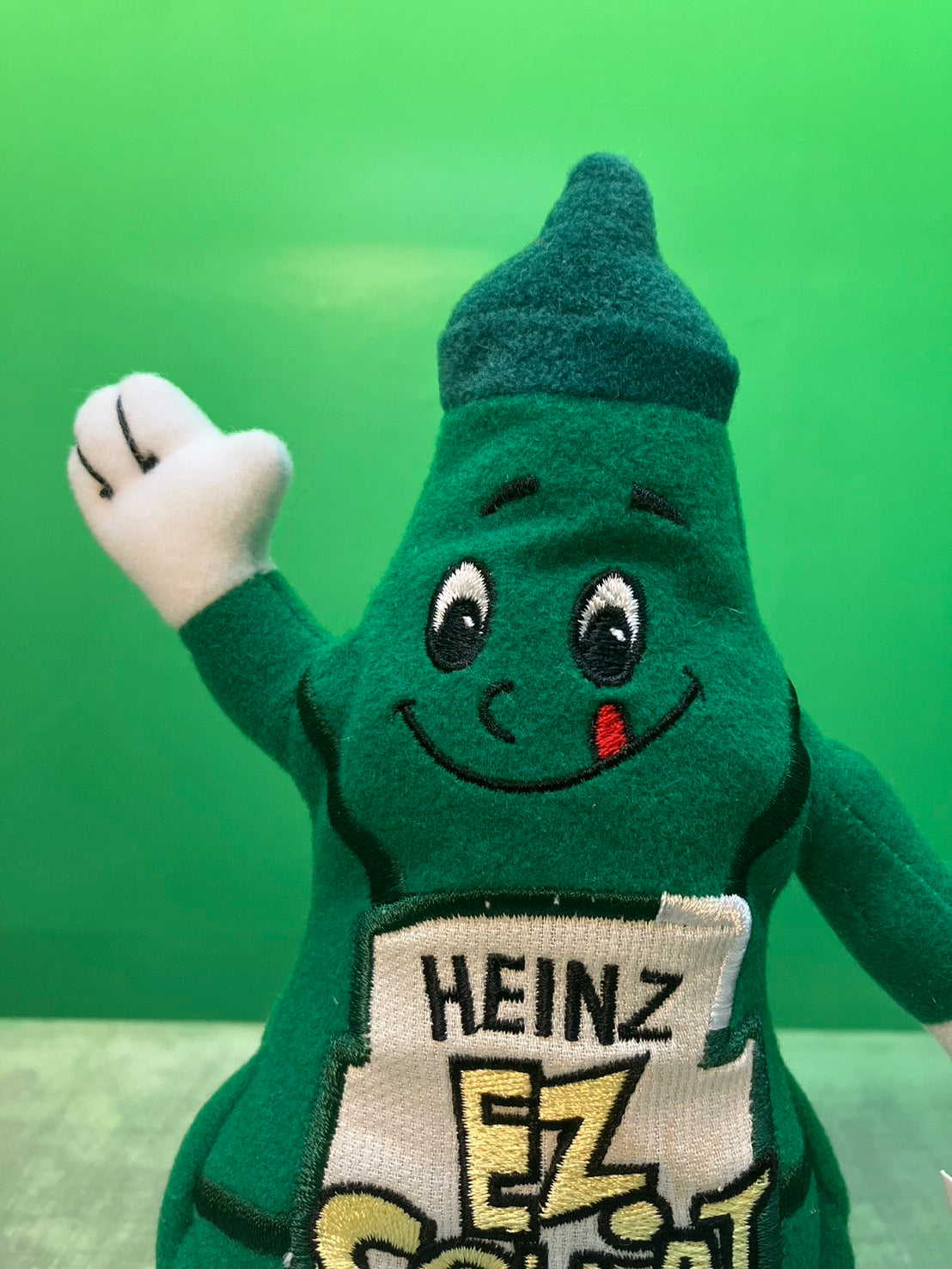 Heinz・EZ Squirt・Green・Plush / ハインツ・イージースクワート・グリーン・ぬいぐるみ
