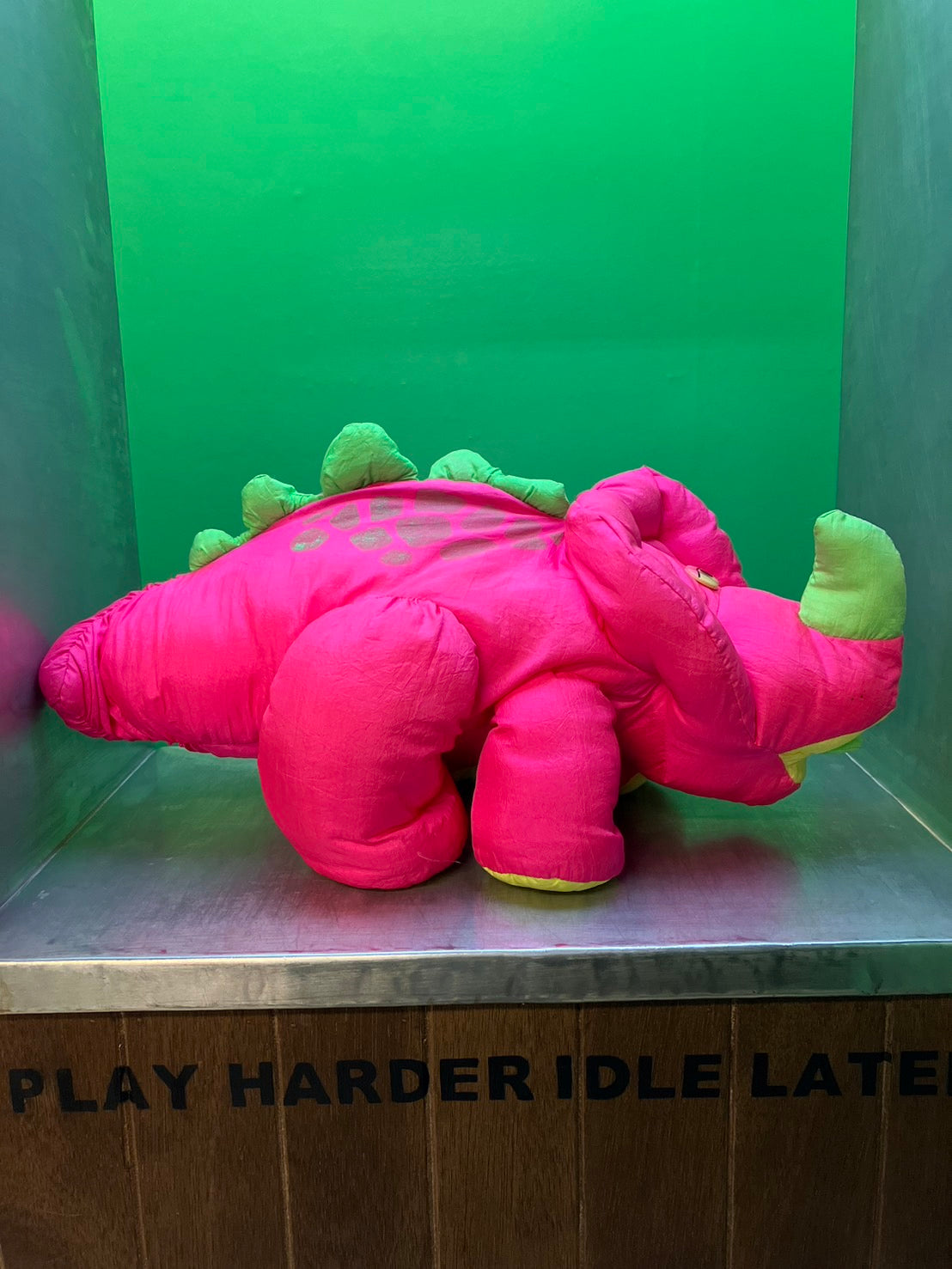 1993・Dino Roars・Fisher-Price / フィッシャープライス・ディノロアーズ・トリケラトプス・ぬいぐるみ