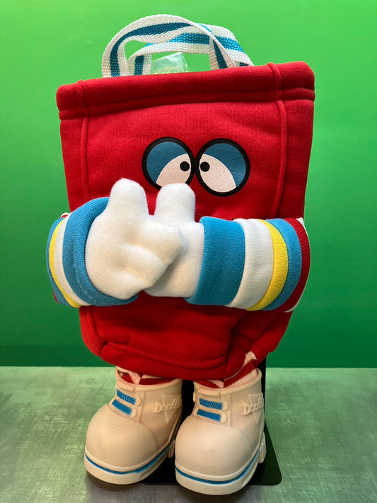 DOOFFLES・Red・Bag・Plush/ ドゥーフルズ・レッド・バッグ・ぬいぐるみ