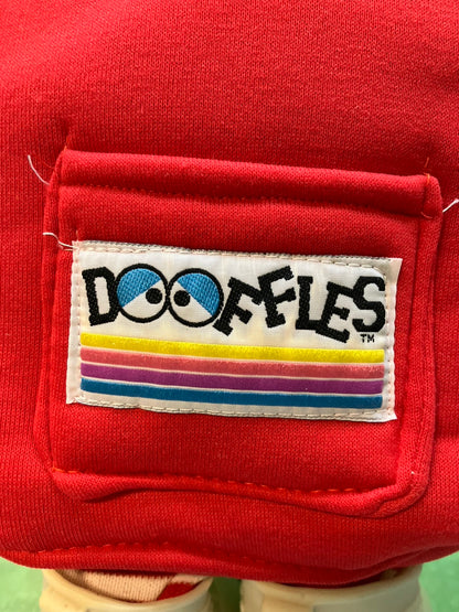 DOOFFLES・Red・Bag・Plush/ ドゥーフルズ・レッド・バッグ・ぬいぐるみ