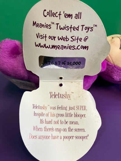 Meanies・Teletushy・Plush / ミーニーズ・テレタシー・パープル・ぬいぐるみ
