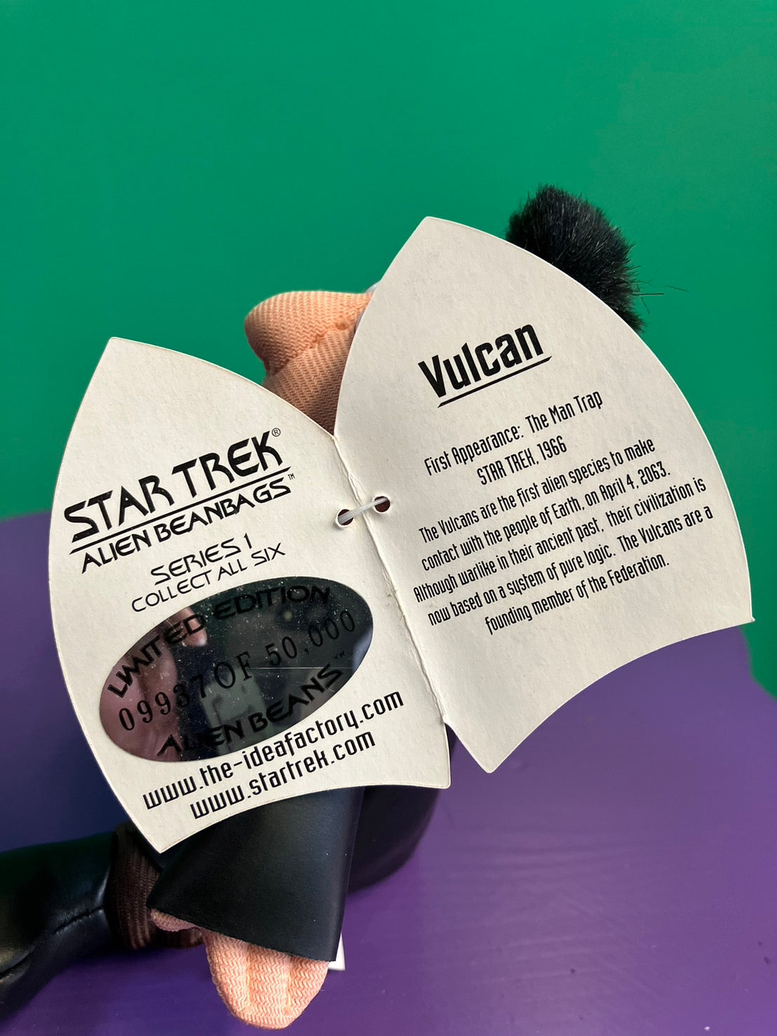 STAR TREK ALIEN BEANBAGS・Vulcan / スタートレック・エイリアンビーンバッグ・バルカン人