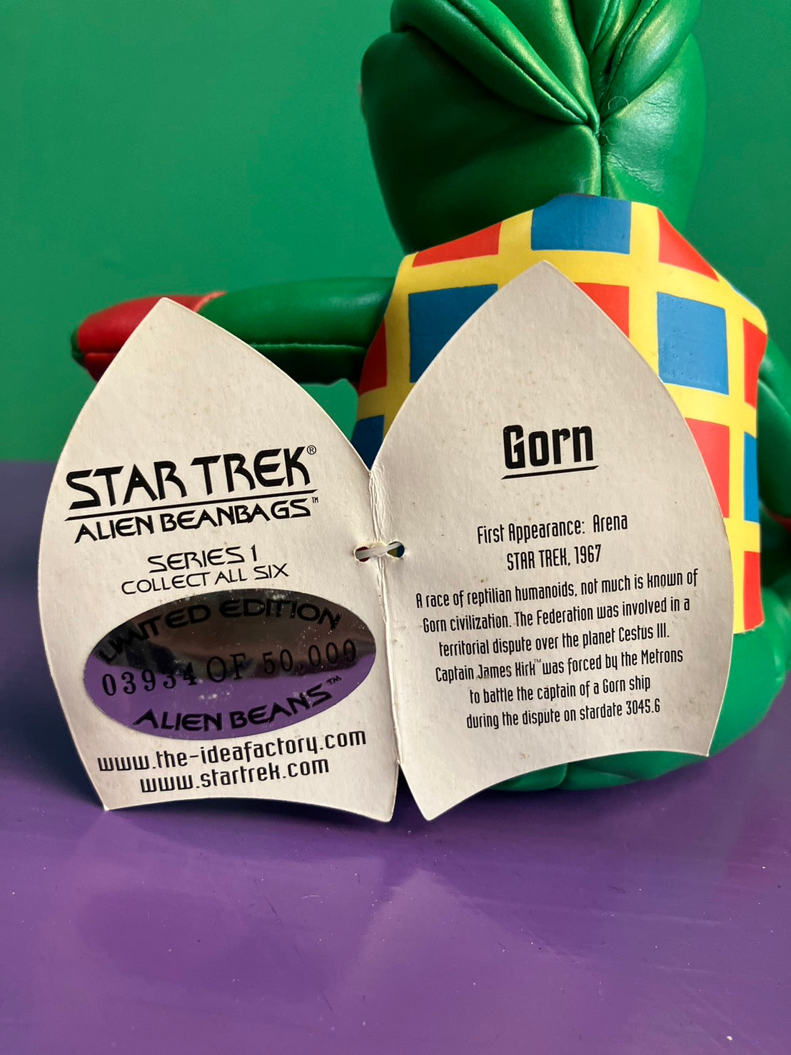 STAR TREK ALIEN BEANBAGS・Gorn / スタートレック・エイリアンビーンバッグ・ゴーン人