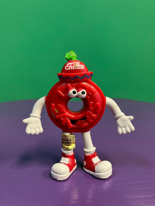 1992・Russ・Nabisco・Life Savers・Wacky Wildcherry・Bendable Figures / ライフセーバーズ・ワッキーワイルドチェリー・ベンダブルフィギュア