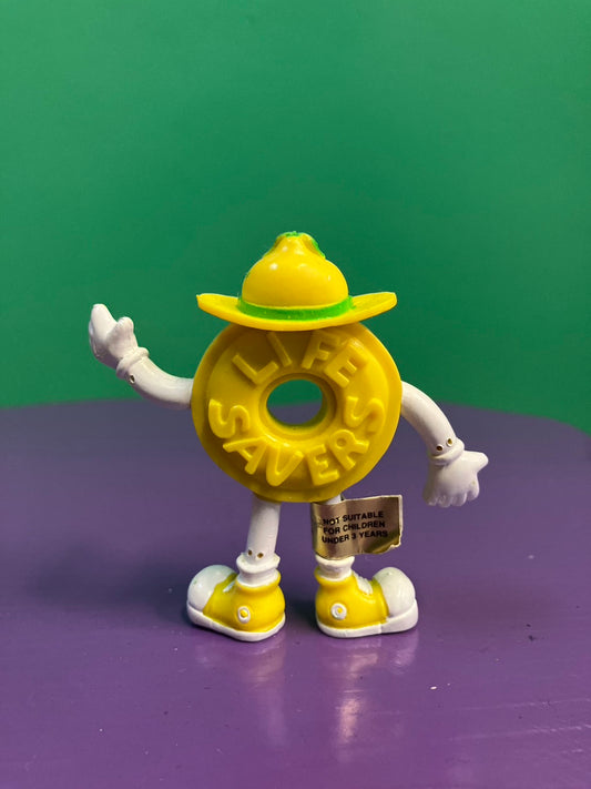 1992・Russ・Nabisco・Life Savers・Lamchin Lemon・Bendable Figures / ライフセーバーズ・ラムチンレモン・ベンダブルフィギュア