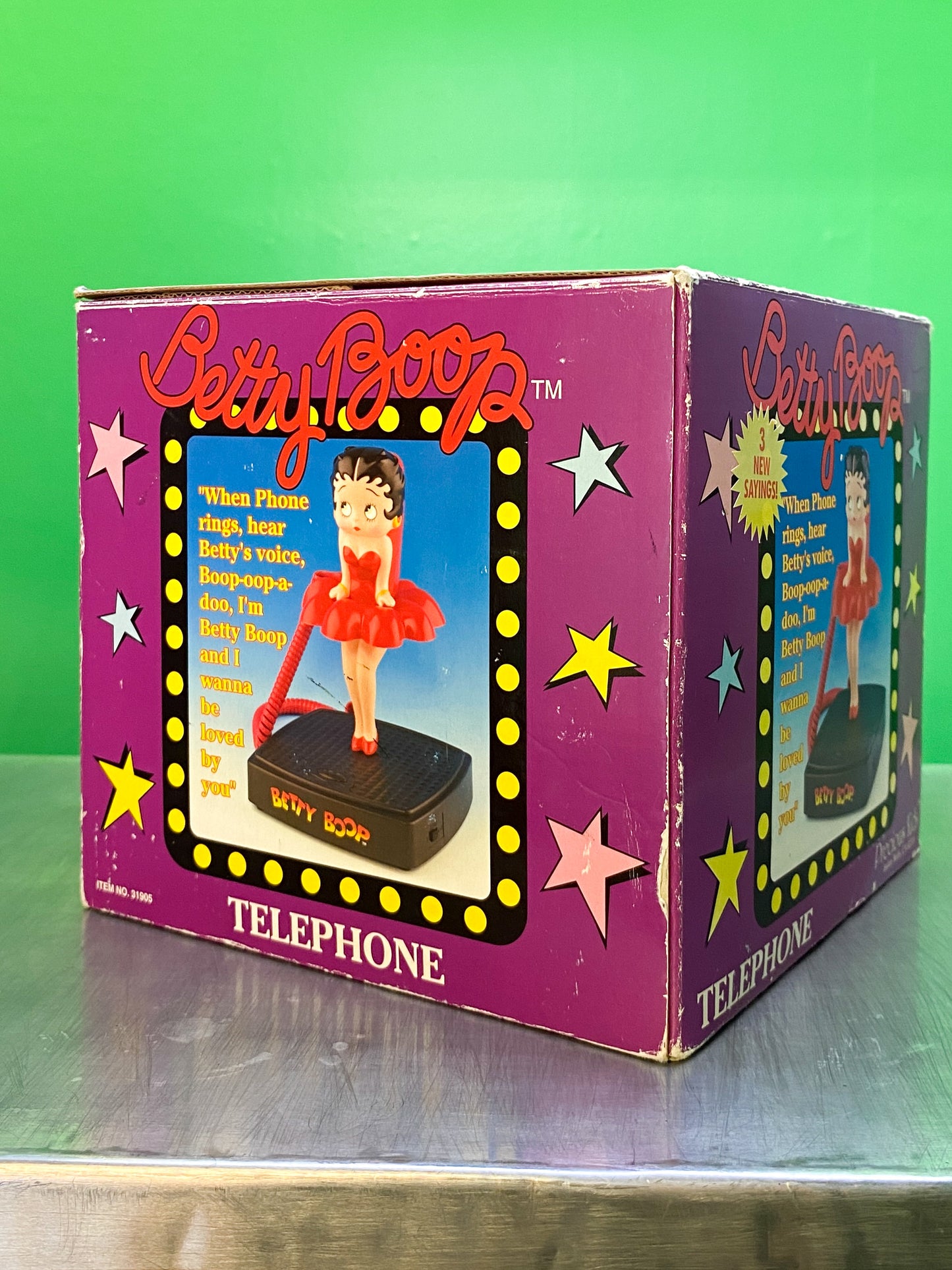 Vintage・Betty Boop・Telephone /  レア・ベティ・ブープ・ ベティちゃん・電話