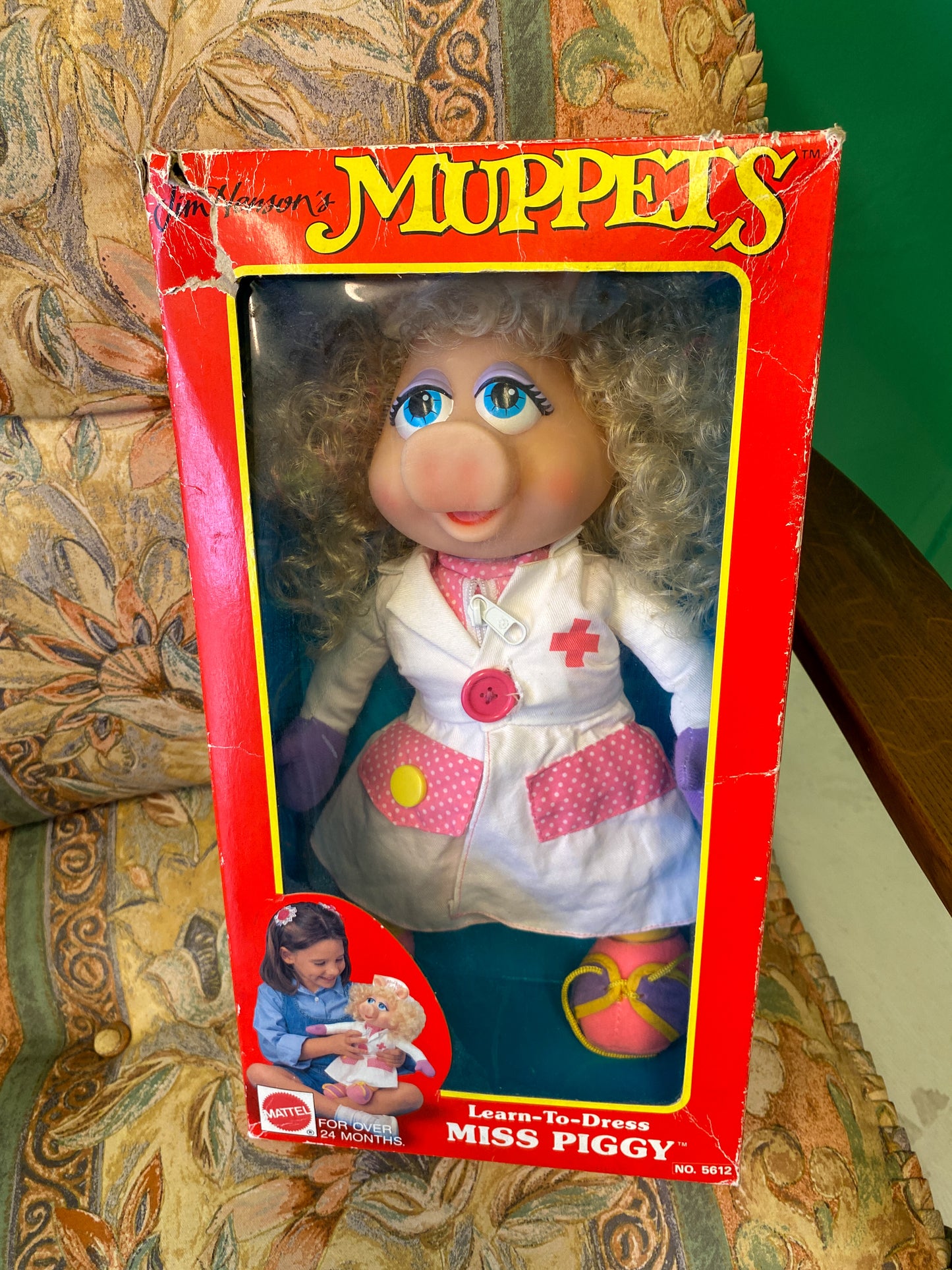 Mattel・The Muppets・Learn-To-Dress・Miss Piggy/ マテル・マペッツ・ラーン トゥ ドレス・ミス・ピギー