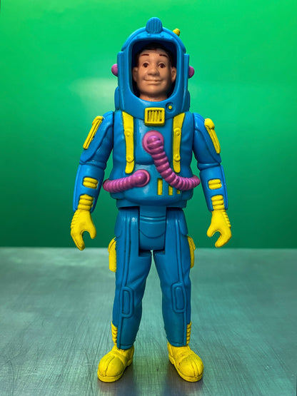 リアルゴーストバスターズのレイのフィギュアを正面から撮影したもの