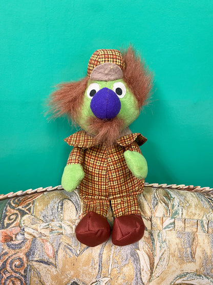 TYCO・SESAME STREET・Beans Plush / セサミストリート・シャーロック ヘムロック・ぬいぐるみ