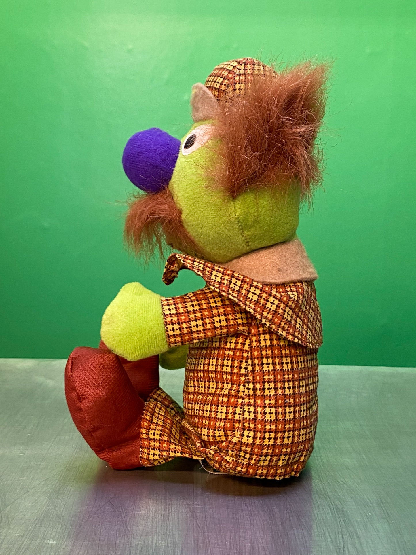 TYCO・SESAME STREET・Beans Plush / セサミストリート・シャーロック ヘムロック・ぬいぐるみ