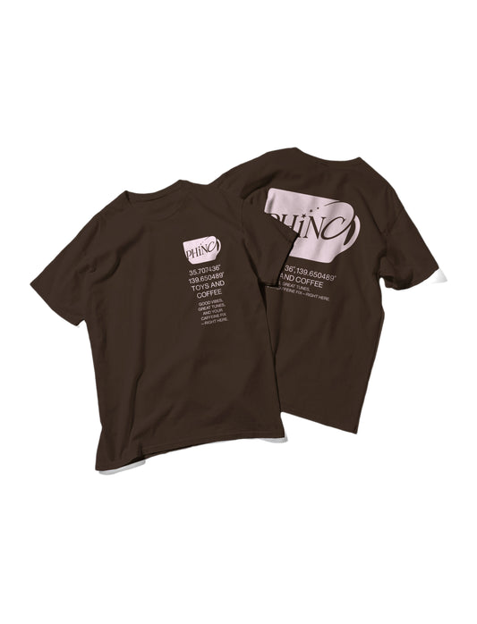 PHINC COFFEE S/S TEE (Brown)